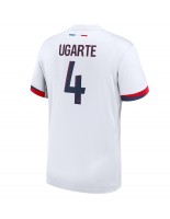 Paris Saint-Germain Manuel Ugarte #4 Venkovní Dres 2024-25 Krátký Rukáv